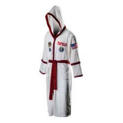 Nasa Fleece Bathrobe Astronaut