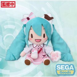 Character Vocal Series 01: Hatsune Miku Fuwa Petit Plush Figure Hatsune Miku Theme Park Ver. M 25 cm