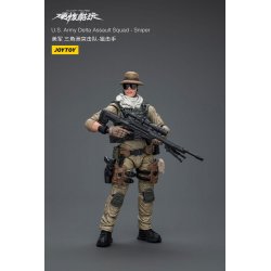 Hardcore Coldplay Action Figure 1/18 U.S. Army Delta Assault Squad Sniper 11 cm