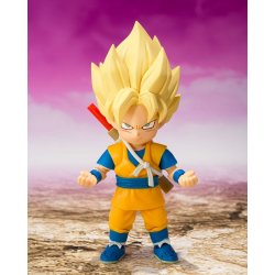 Dragon Ball S.H.Figuarts Action Figure Super Saiyan Son Goku (mini) Daima 8 cm