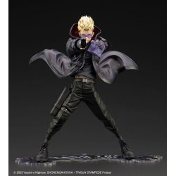 Trigun Stampede ARTFXJ Statue 1/8 Vash the Stampede The Gunman in Black Ver. 22 cm