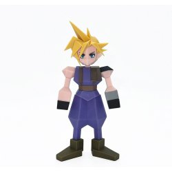 Final Fantasy VII Polygon Vinyl Figure Cloud Strife 15 cm