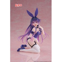 Date A Live V PVC Statue Desktop Cute Figure Tohka Yatogami Bunny Ver. 13 cm