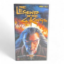 The Legend of the 4 Kings: Deel 1 & 2 VHS Tape (English Dub / Dutch Subtitles)