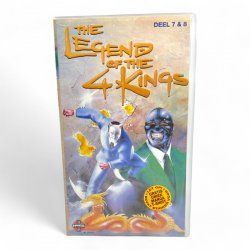 The Legend of the 4 Kings: Deel 5 & 6 VHS Tape (English Dub / Dutch Subtitles)