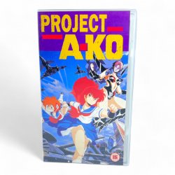 Project A-Ko VHS Tape (English Dub)