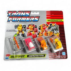 Transformers: G1 - Micromasters: Construction Patrol MOC (Spanish Card)