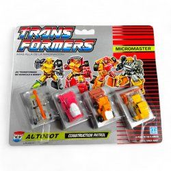 Transformers: G1 - Micromasters: Construction Patrol MOC (Spanish Card)
