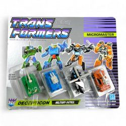 Transformers: G1 - Micromasters: Military Patrol Unpunched MOC (Spanish Card)