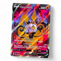 Pokémon Sword & Shield: Fusion Strike - Chandelure V - 247/264 - Full Art Ultra Rare