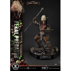 Prey (Movie) Museum Masterline Series Statue 1/3 Feral Predator Deluxe Bonus Version 89 cm