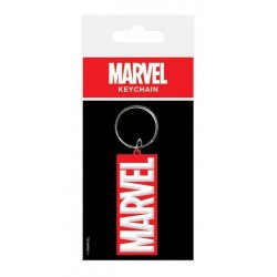 Marvel Comics Gummi-Schlüsselanhänger Logo 6 cm