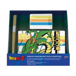 Dragon Ball Z Ceramic Sushi Set with Chopsticks Shenron