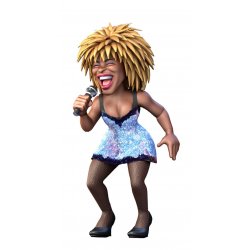 Tina Turner Minix Figure Tina Turner 12 cm