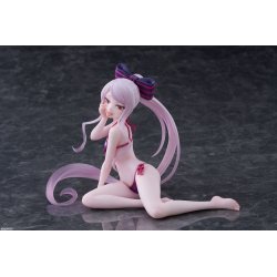 Overlord PVC Statue Desktop Cute Figure Shalltear Swimsuit Ver. 13 cm