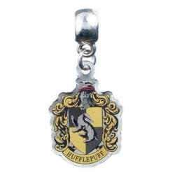 Harry Potter Colgante Hufflepuff Crest (plateado)