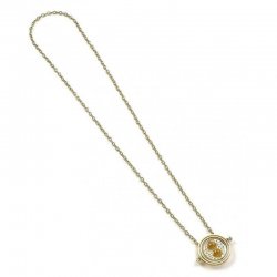 Harry Potter Pendant & Necklace Spinning Time Turner (gold plated)