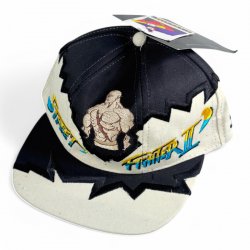 Street Fighter II - Sagat Jagged Edge Kids Snapback Cap