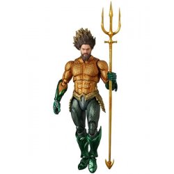 Aquaman Movie MAF EX Action Figure Aquaman Gold & Green Suit 16 cm