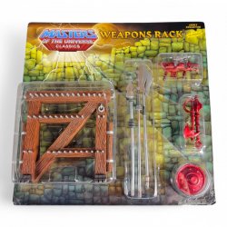 Masters of the Universe: Classics - Weapons Rack (Online Exclusive) MOC