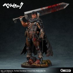 Berserk Statue 1/6 Guts Lost Children Arc The Black Swordsman Redecoration Ver. 38 cm