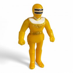 Power Rangers: Zeo / Chouriki Sentai Ohranger - Soft Vinyl Hero Yellow Ranger (Japan)