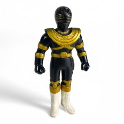 Power Rangers: Zeo / Chouriki Sentai Ohranger - Soft Vinyl Hero Black Ranger (Japan)
