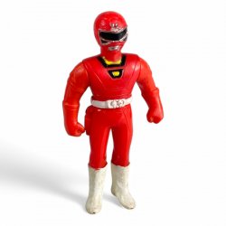 Power Rangers: Turbo / Gekisou Sentai Carranger - Soft Vinyl Hero Red Ranger (Japan)