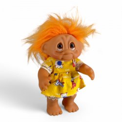 Norfin Dam Troll – Child Troll (1980s) – Original Outfit & Patch