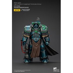 Warhammer The Horus Heresy Action Figure Alpha Legion Legion Praetor in Cataphractii Terminator Armour 18 cm