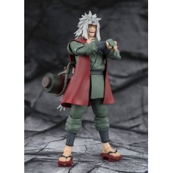 Naruto S.H.Figuarts Action Figure Jiraiya Hidden Leaf Heroic Master Sage (Sage Mode Set) 17 cm