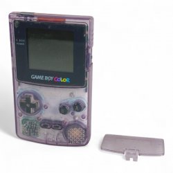 GameBoy Color - Nintendo GameBoy Color Transparent Purple