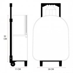 Marvel Trolley Backpack 3D Avengers Great Escapes 32 cm