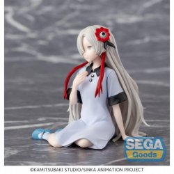 Kamitsubaki City under Construction PM Perching PVC Statue Sekai Yorukawa 9 cm