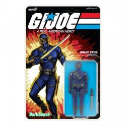 GI Joe ReAction+ Action Figure Wave 3 Snake Eyes (Cartoon) 10 cm