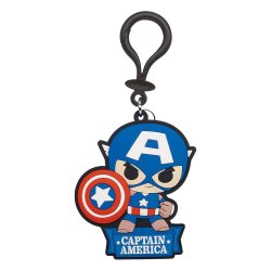 Marvel Soft Touch PVC Bag Clip Captain America
