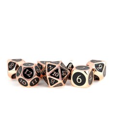 FanRoll Dice Set Antique Copper with Black Enamel (7)