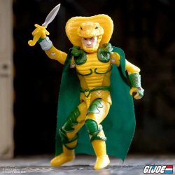 G.I. Joe ReAction+ Action Figure Wave 2 Serpentor (Cartoon) 10 cm