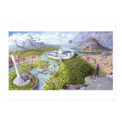 The Elder Scrolls IV: Oblivion Art Print Imperial City 42 x 30 cm