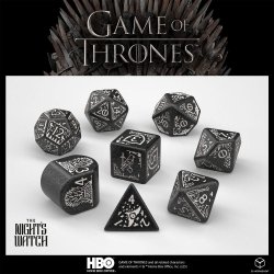 Game of Thrones Dice Set Night's Watch (8)
