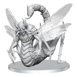 Pathfinder Deep Cuts Unpainted Miniature Derakni (Locust Demon)