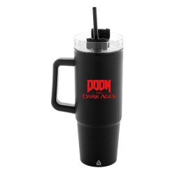 Doom The Dark Ages Insulated Mug with Straw Shield 1180 ml