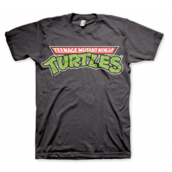 Teenage Muntant Ninja Turtles Classic Logo T-Shirt Dark Gray