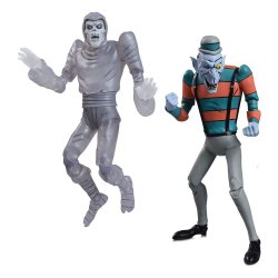 Teenage Mutant Ninja Turtles: Saturday Morning Adventures Action Figure 2-Pack Creepy Eddie & Shibano-Sama 17 cm