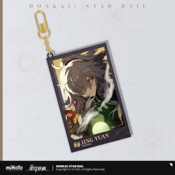 Honkai: Star Rail Countdown Departure Series Acrylic Keychain Jing Yuan Glitter 9 cm