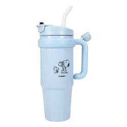 Peanuts Thermo Cup with straw Snoopy 887 ml