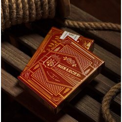 Monarchs Playing Cards Red