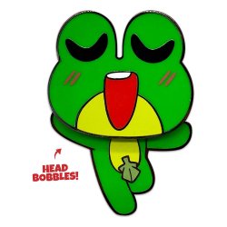 Cult of The Lamb Pin Badge Dancer Bobble Head B 5 cm