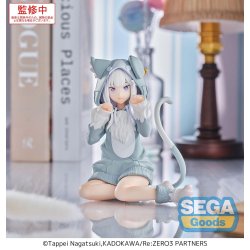 Re:Zero Starting Life in Another World Yumemirize PVC Statue Emilia Mofumofu Pack 11 cm