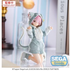 Re:Zero Starting Life in Another World Yumemirize PVC Statue Ram Mofumofu Pack 11 cm